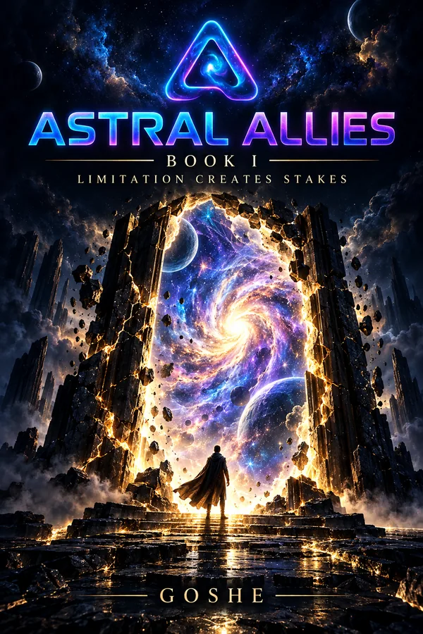 Astral Allies — Book I: Limitation Creates Stakes, official cover